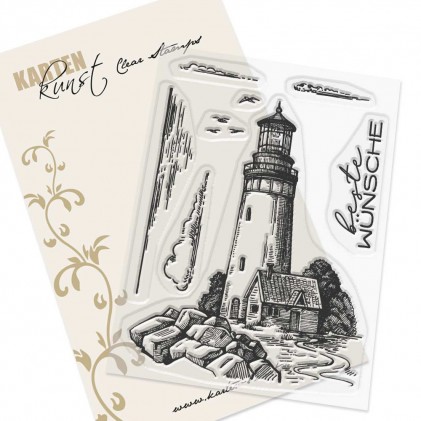 Karten-Kunst Clear Stamps  - Karten-Kunst Clear Stamps  - Leuchtturm