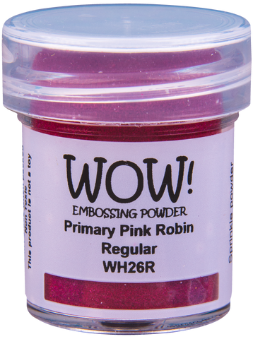 WOW! Embossing Powder "Primaries - Pink Robin - Regular"