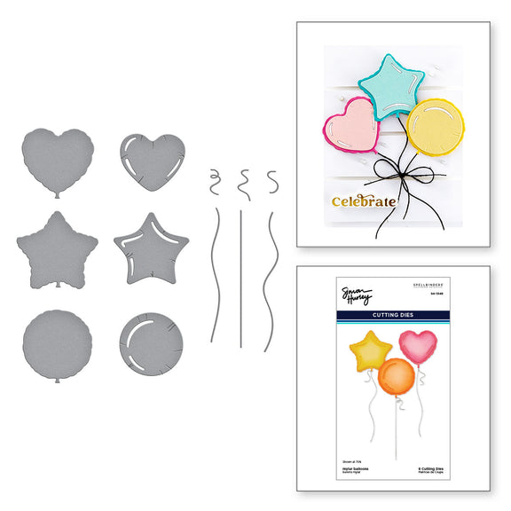 Spellbinders - Mylar Balloons Etched Dies