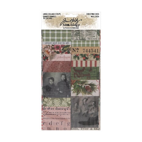 Idea-ology Tim Holtz - Tim Holtz Large Collage Strips