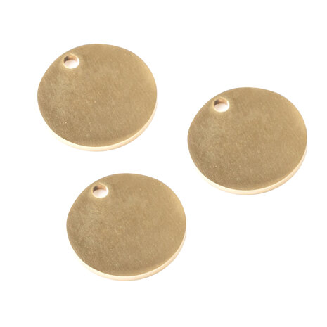 We R Makers - Jewelry Press Charms Stainless Steel Circle (3pcs)