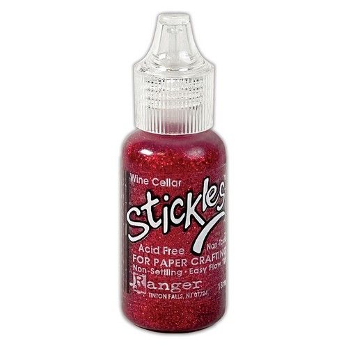 Ranger Stickles Glitter Glue 15ml - wine cellar