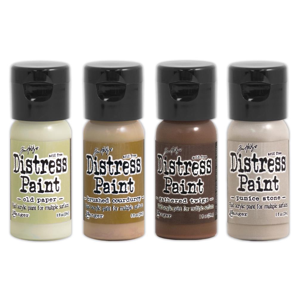 Tim Holtz Distress Paint W/Flip Top - Paint Kit #5