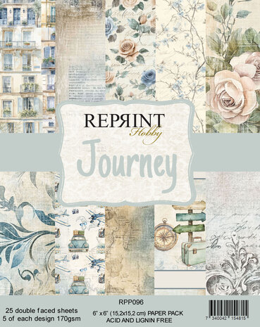 Reprint - Journey 6x6 Inch Paper Pack