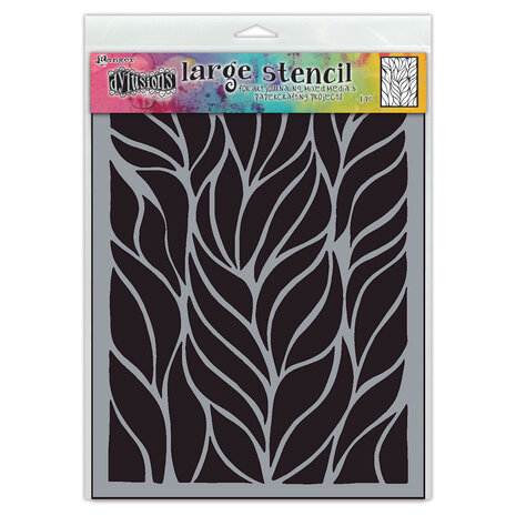 Ranger Dyan Reaveley Dylusions Stencils L Fronds of Fun