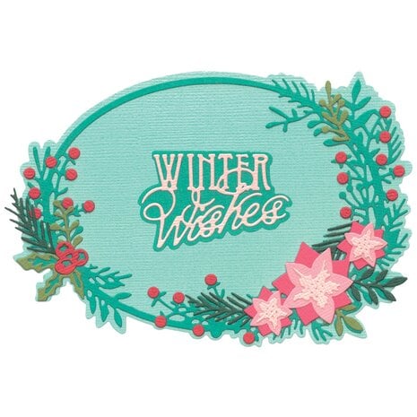 Sizzix - Thinlits Die by Jen Long Winter Wishes #2 (14pcs)