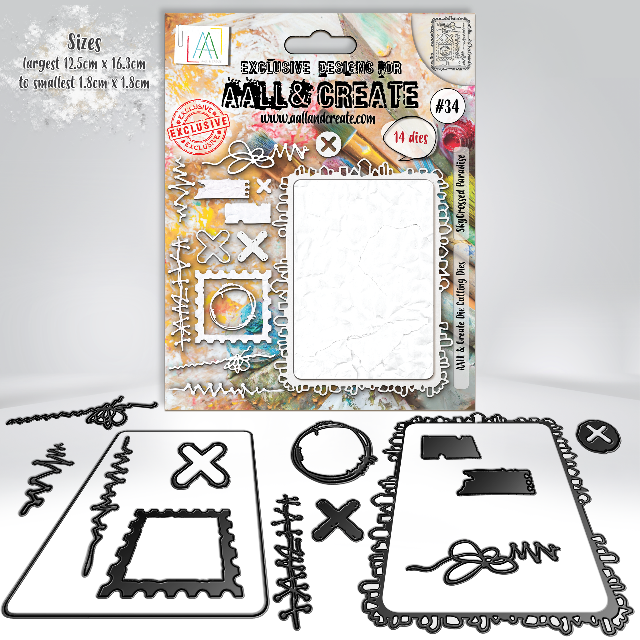 AALL & Create - Die-Cutting Die Set - SkyCrossed Paradise 34