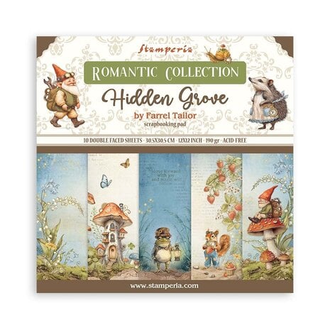 Stamperia - Hidden Grove 12x12 Inch Paper Pack