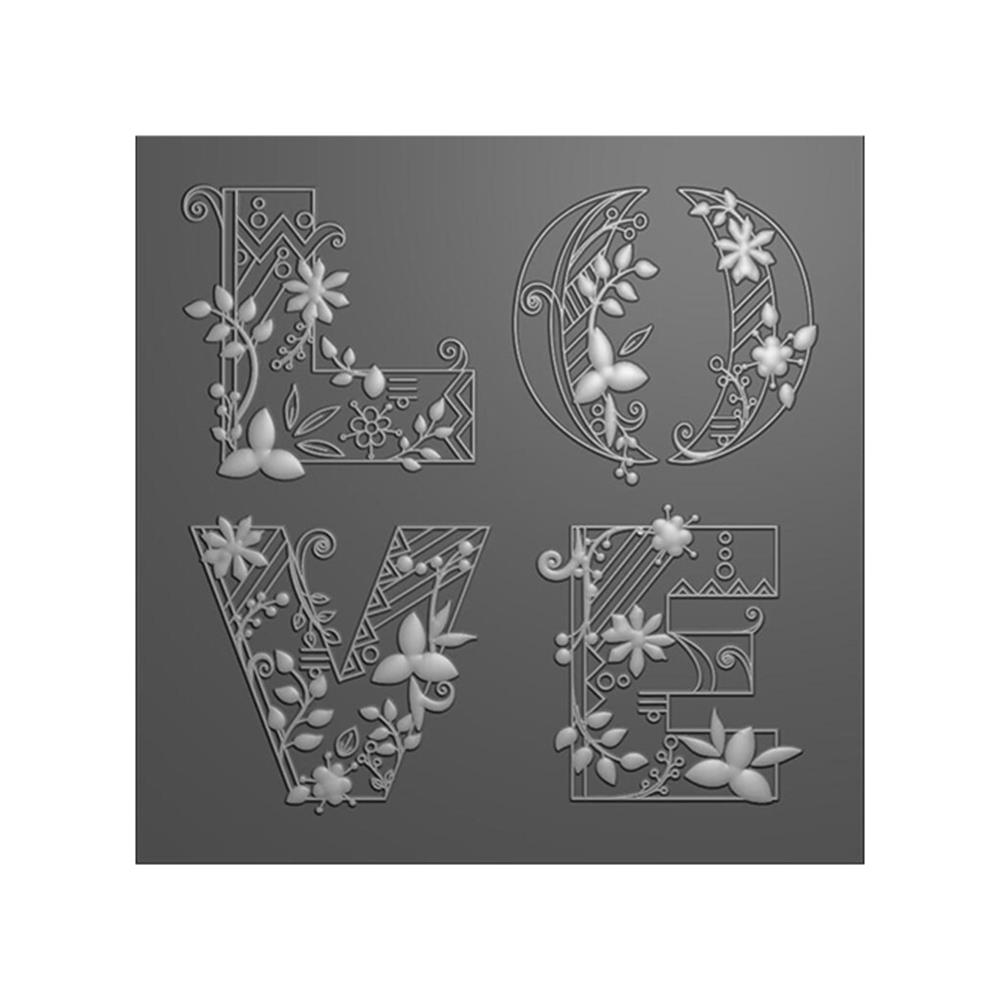 Stamps By Me High Definition 3D Embossing Folder 6"X6"