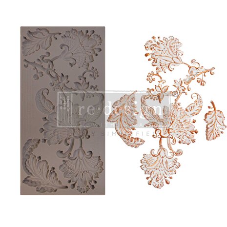 Prima Marketing Re-Design Mould - Just Paisley 5x10 Inch Decor Mould