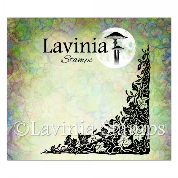 Lavinia Stamps -  Wild Leaf Corner Stamp