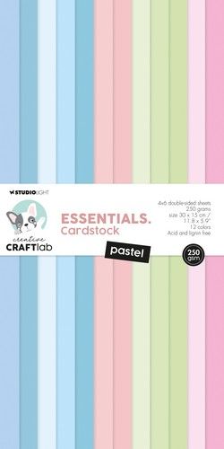 Studio Light Paper pad Pastel 250gsm Essentials nr.127