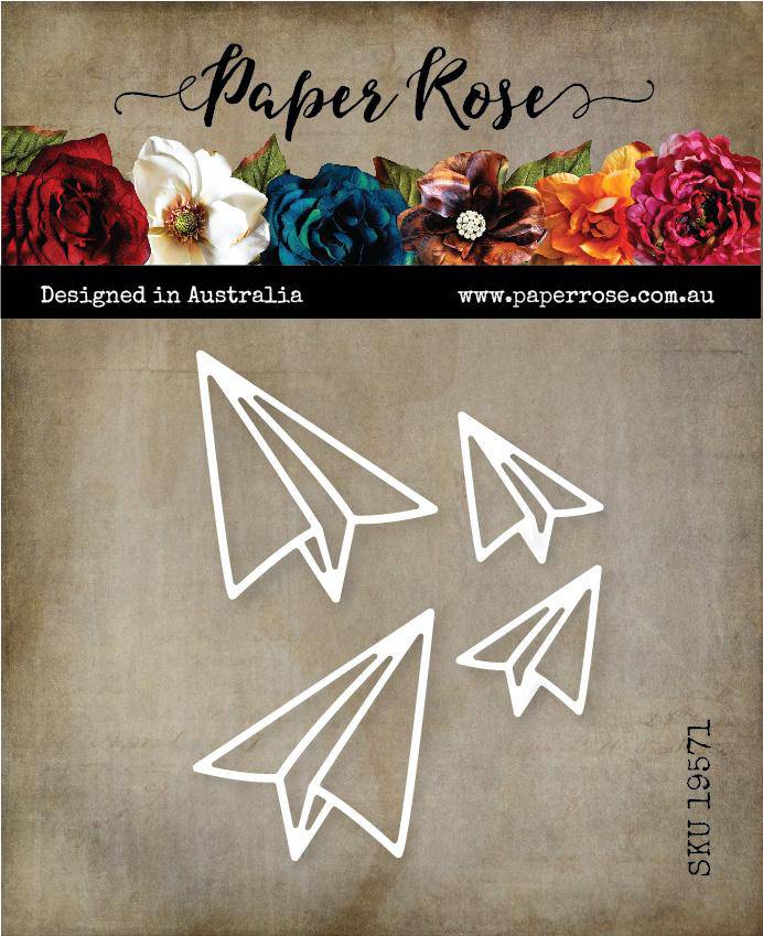 Paper Roses - Paper Planes Metal Die Set