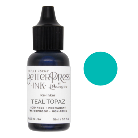 Spellbinders - BetterPress Ink Reinker Teal Topaz