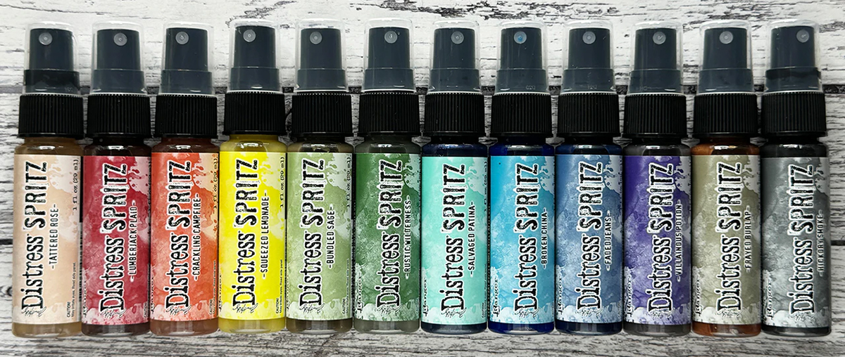 Ranger Distress - Tim Holtz Distress Spritz - Set 12 Farben - TEIL 3