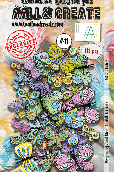 AALL & Create Ephemera Die-Cuts - Mosaic Feelers