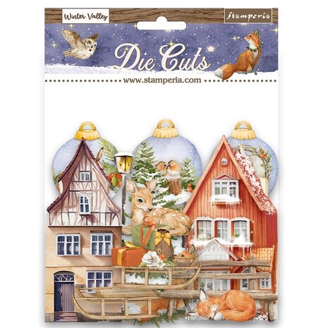 Stamperia - Winter Valley Die Cuts Assorted (62pcs)