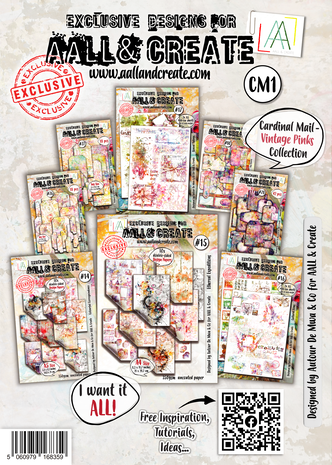 AALL & Create Cardinal Mail - Vintage Pinks