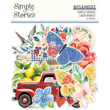 Simple Stories - Simple Vintage Linen Market Bits & Pieces