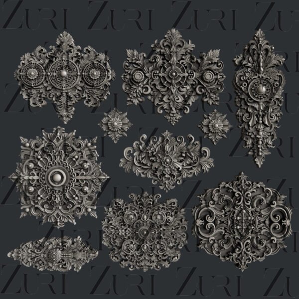 Zuri - Baroque Accents Set 1