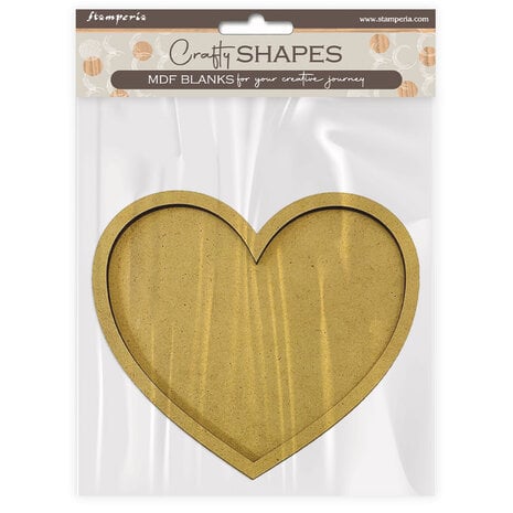 Stamperia - MDF Crafty Shapes Blanks Hearts