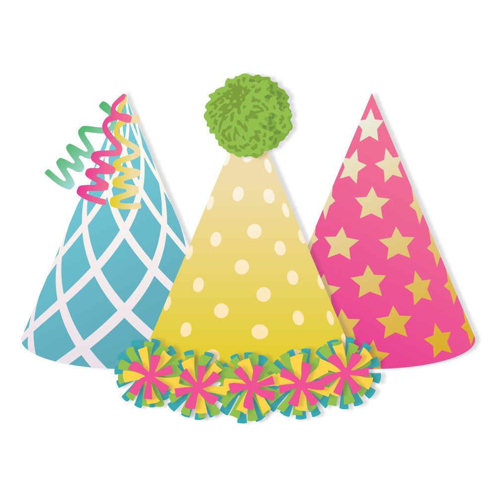 Honey Bee -  Lovely Layers: Party Hat - Honey Cuts