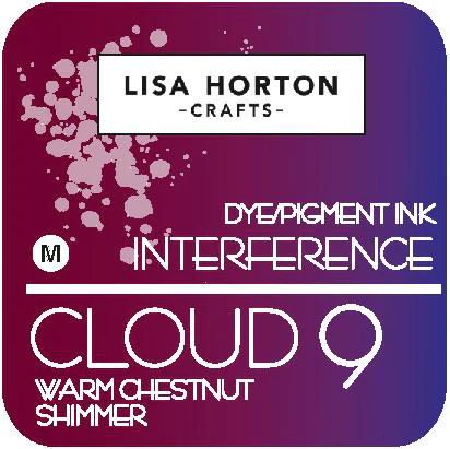 Lisa Horton Crafts Interference Ink Pad - Warm Chestnut Shimmer 