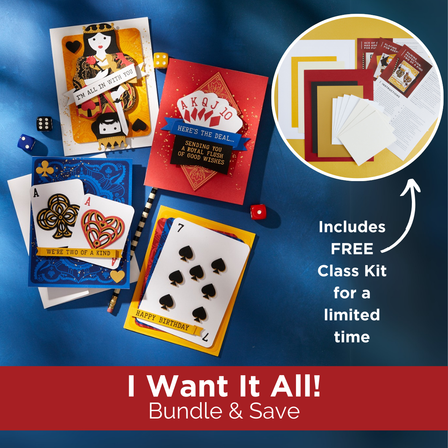 Spellbinders - Jack of All Trades I Want It All! Bundle + Limited Time Class Kit