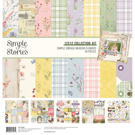 Simple Stories - Simple Vintage Meadow Flowers Collection Kit