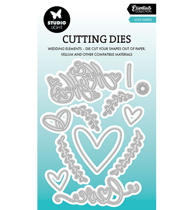 SL Cutting Die - Love Hearts Essentials nr.956