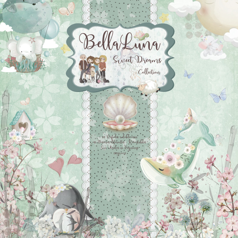  BELLALUNA SWEET DREAMS COLLECTION 12X12" 