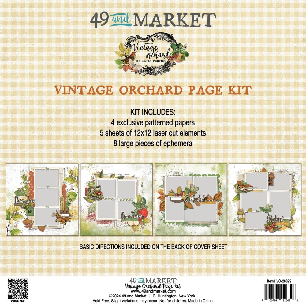 49 And Market Page Kit -  Vintage Orchard 