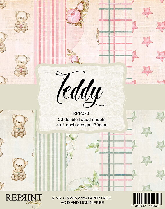 reprint-teddy-6x6-inch-papaer-pack-rpp073