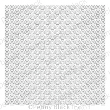 Penny Black - GEOMETRIC (EMBOSSING FOLDER)6"x6"