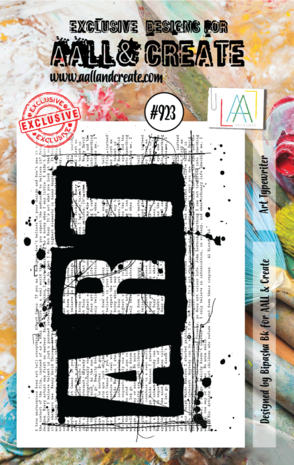 AALL & Create - Stamp Set A7 Art Typewriter