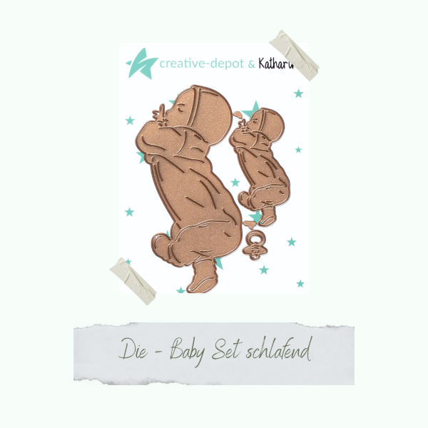 Creative Depot - Die - Baby Set schlafend