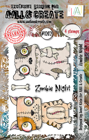 AALL & Create - Stamp Set A7 Zombie Night