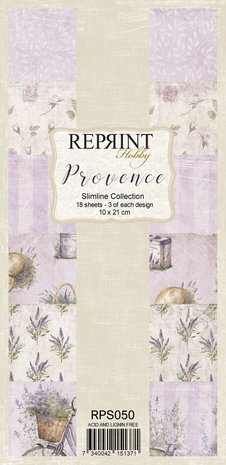 Reprint - Provence Slimline Paper Pack