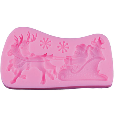 Silicone Mold - Christmas sleigh