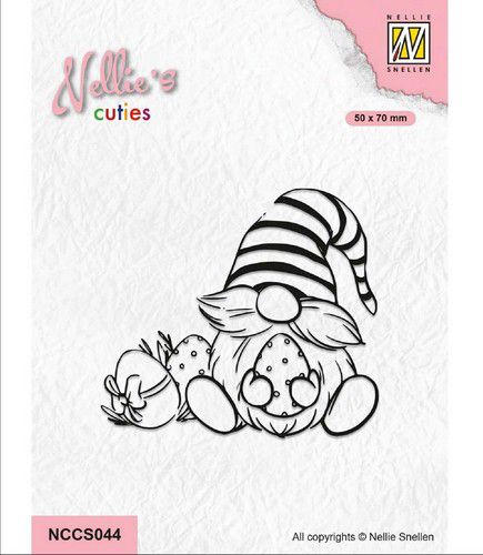 Nellie Choice Nellie‘s Cuties Clear Stamp Easter Gnome 2