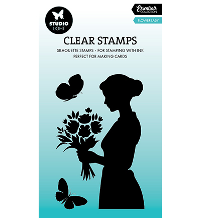 SL Clear Stamp - Flower lady Essentials nr.788