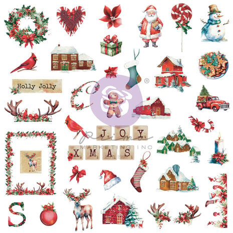 Prima Marketing - From the North Pole Ephemera (86pcs)