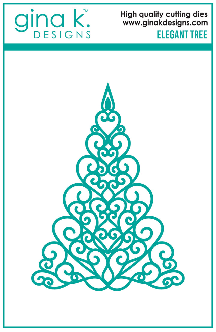 Gina K Designs - DIE- Elegant Tree