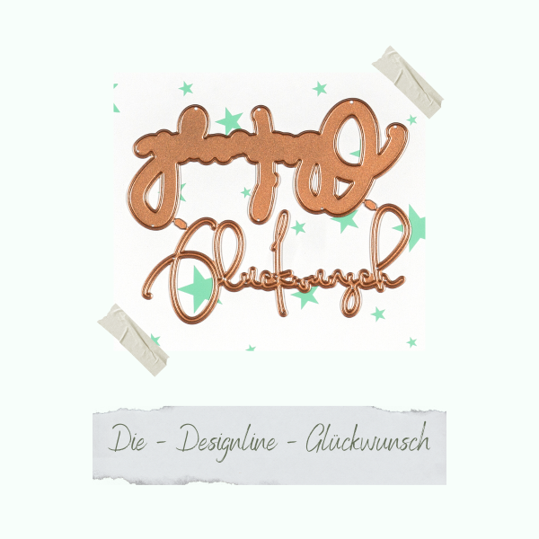 Creative Depot -   Die - Designline - Glückwunsch 