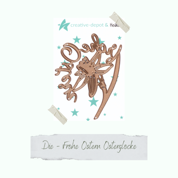 Creative Depot - Die - Frohe Ostern Osterglocke