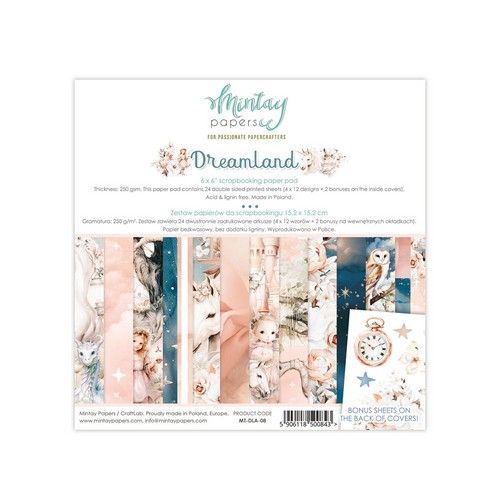 Mintay 6 x 6 Paper Pad - Dreamland