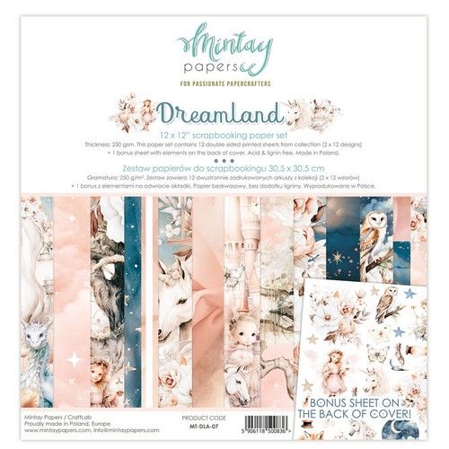 Mintay 12 x 12 Paper Set - Dreamland