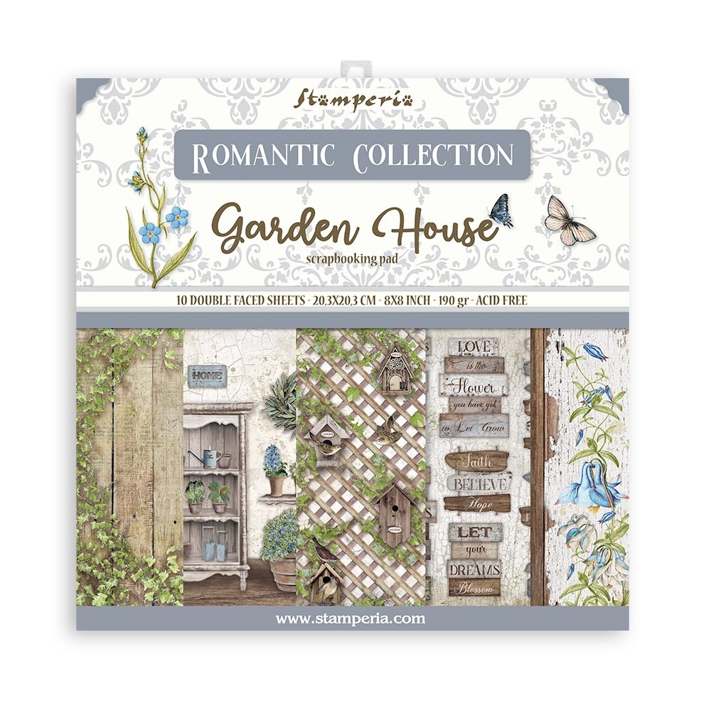 stamperia-romantic-garden-house-8x8-inch-paper-pac