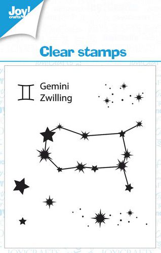 Joy! Crafts Clearstamp 7x7 cm - Zwilling KreativDsein Design