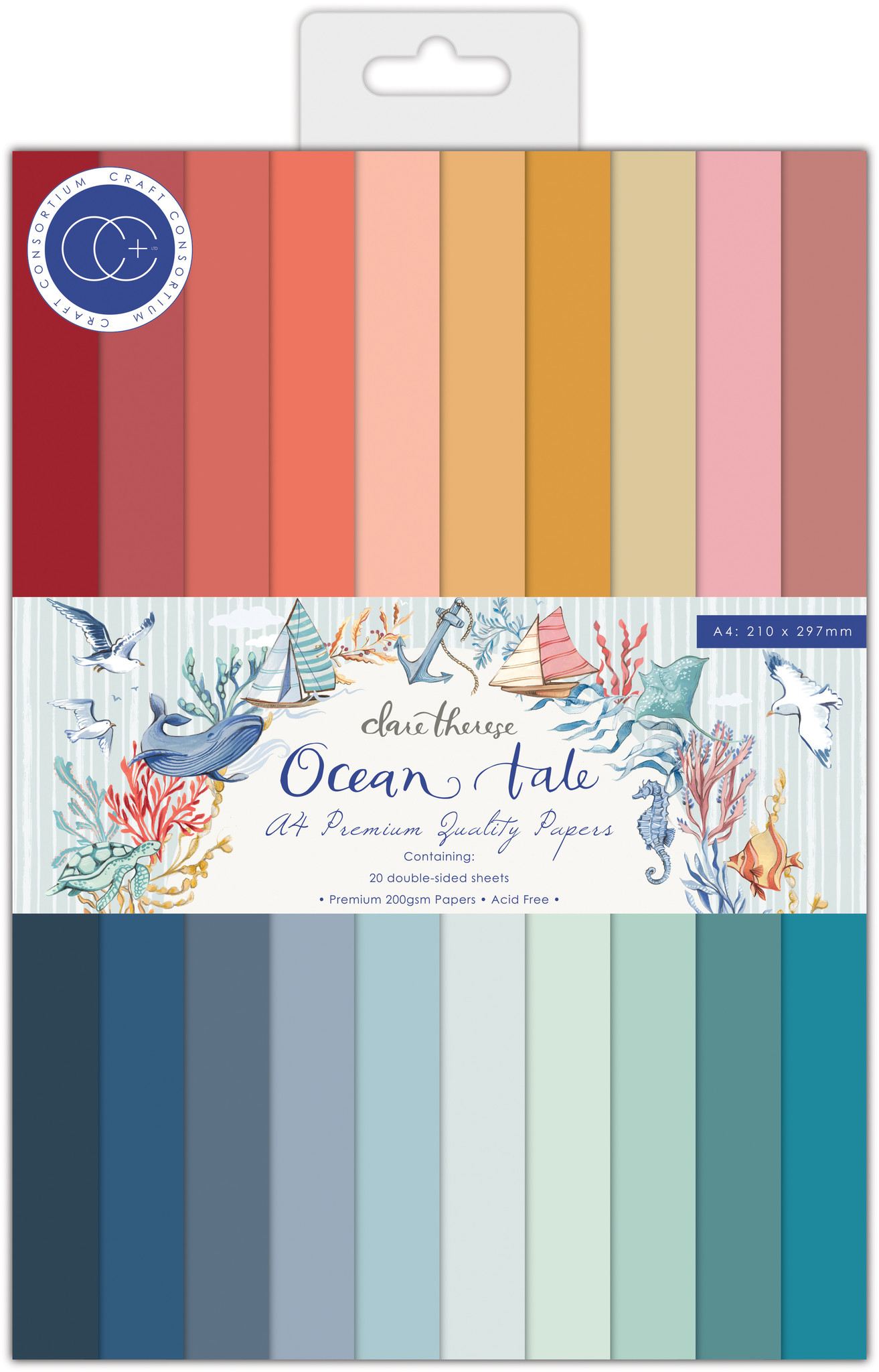 craft-consortium-ocean-tale-a4-paper-pad-ccppad034